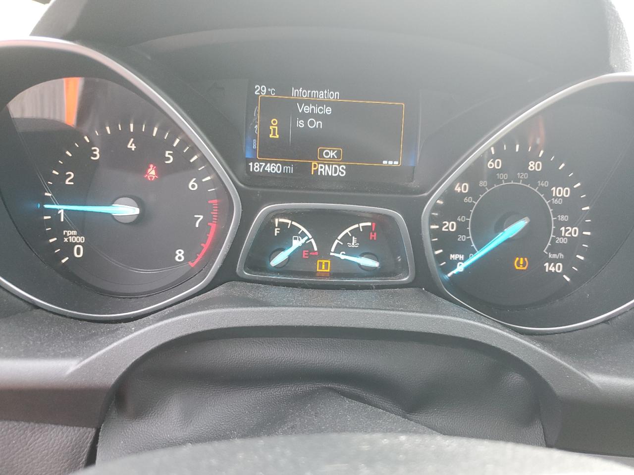 2018 Ford Escape S VIN: 1FMCU0F74JUA49374 Lot: 65297395