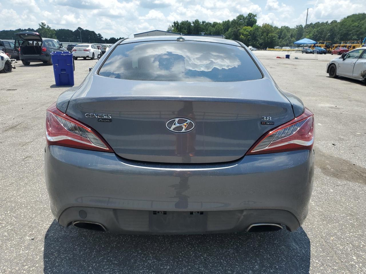 2015 Hyundai Genesis Coupe 3.8L VIN: KMHHU6KJ3FU123384 Lot: 63945565