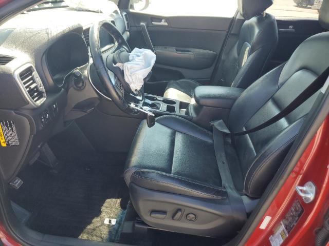  KIA SPORTAGE 2017 Maroon