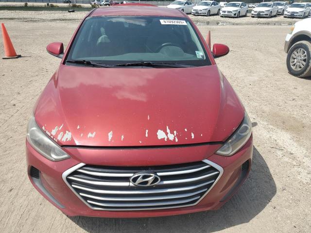 Sedans HYUNDAI ELANTRA 2017 Czerwony