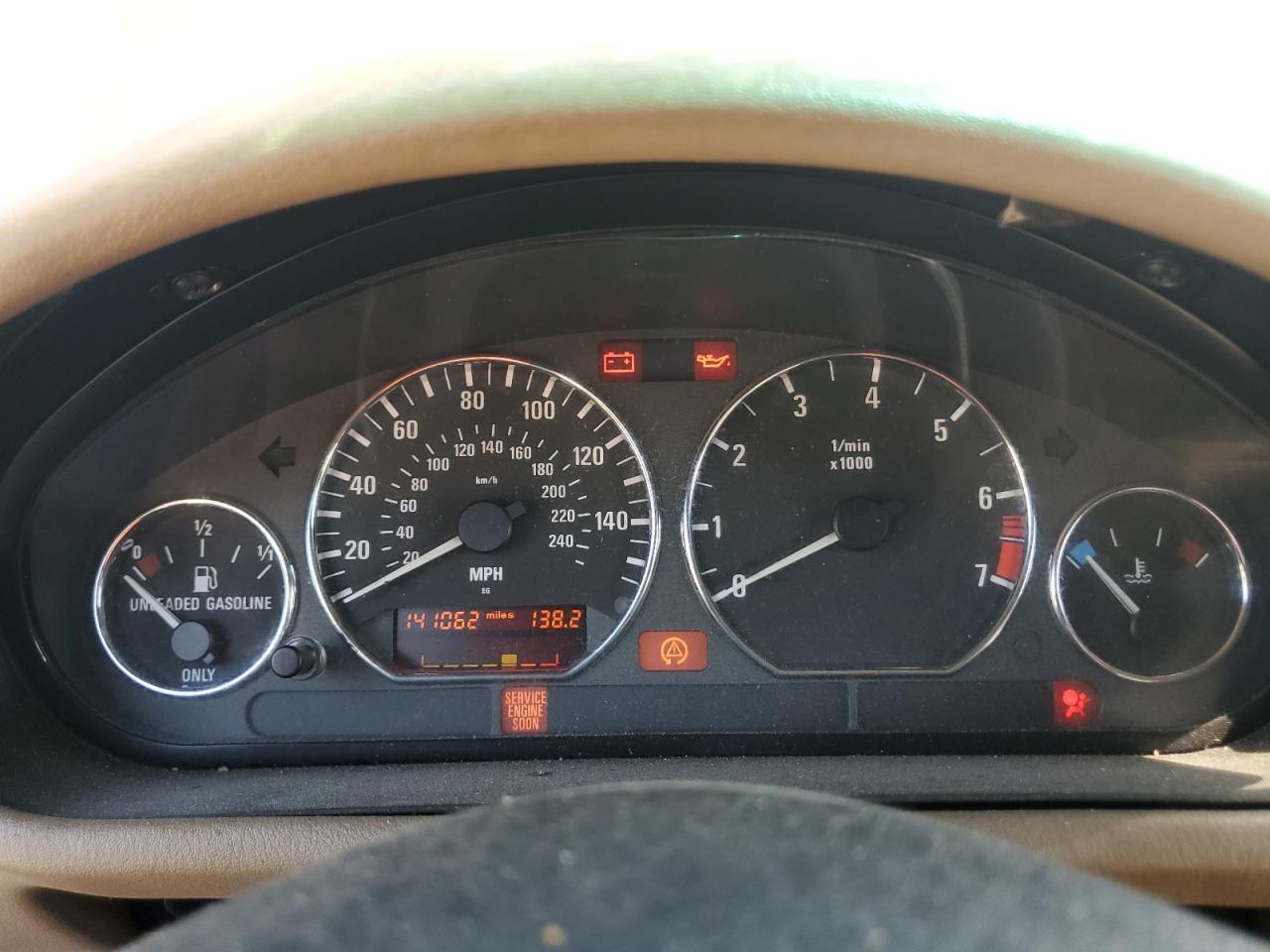 2000 BMW Z3 2.3 VIN: WBACH9344YLF91436 Lot: 64610005