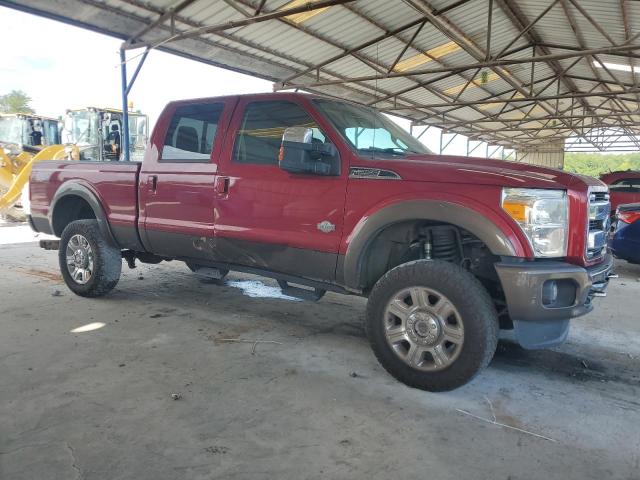  FORD F250 2016 Czerwony