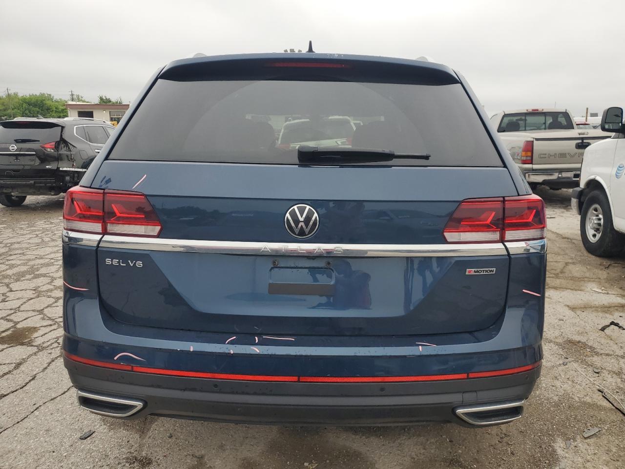 2021 Volkswagen Atlas Sel VIN: 1V2BR2CA8MC595004 Lot: 67095645