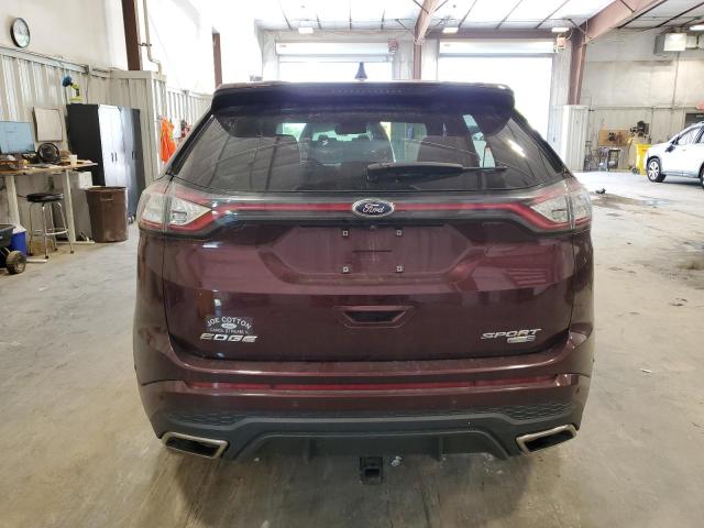  FORD EDGE 2018 Бургунди