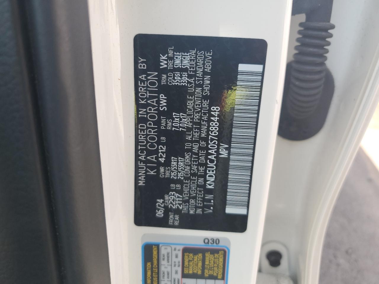 KNDEUCAA0S7688448 2025 Kia Seltos S