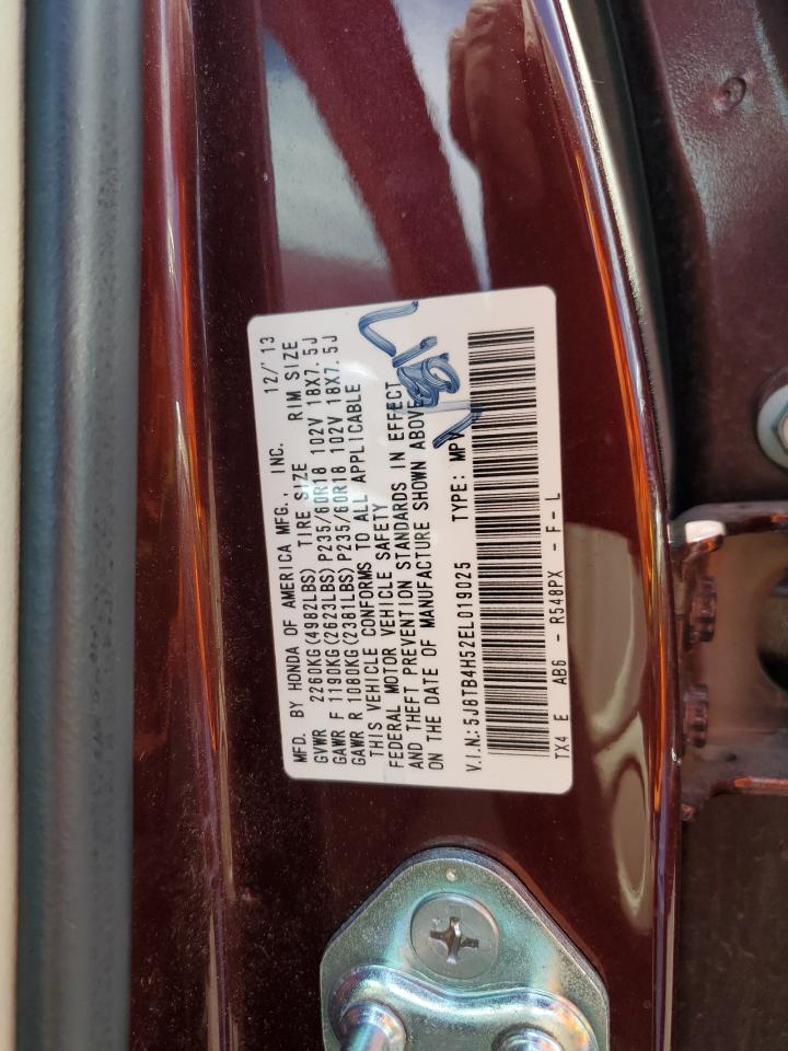 2014 Acura Rdx Technology VIN: 5J8TB4H52EL019025 Lot: 63210135