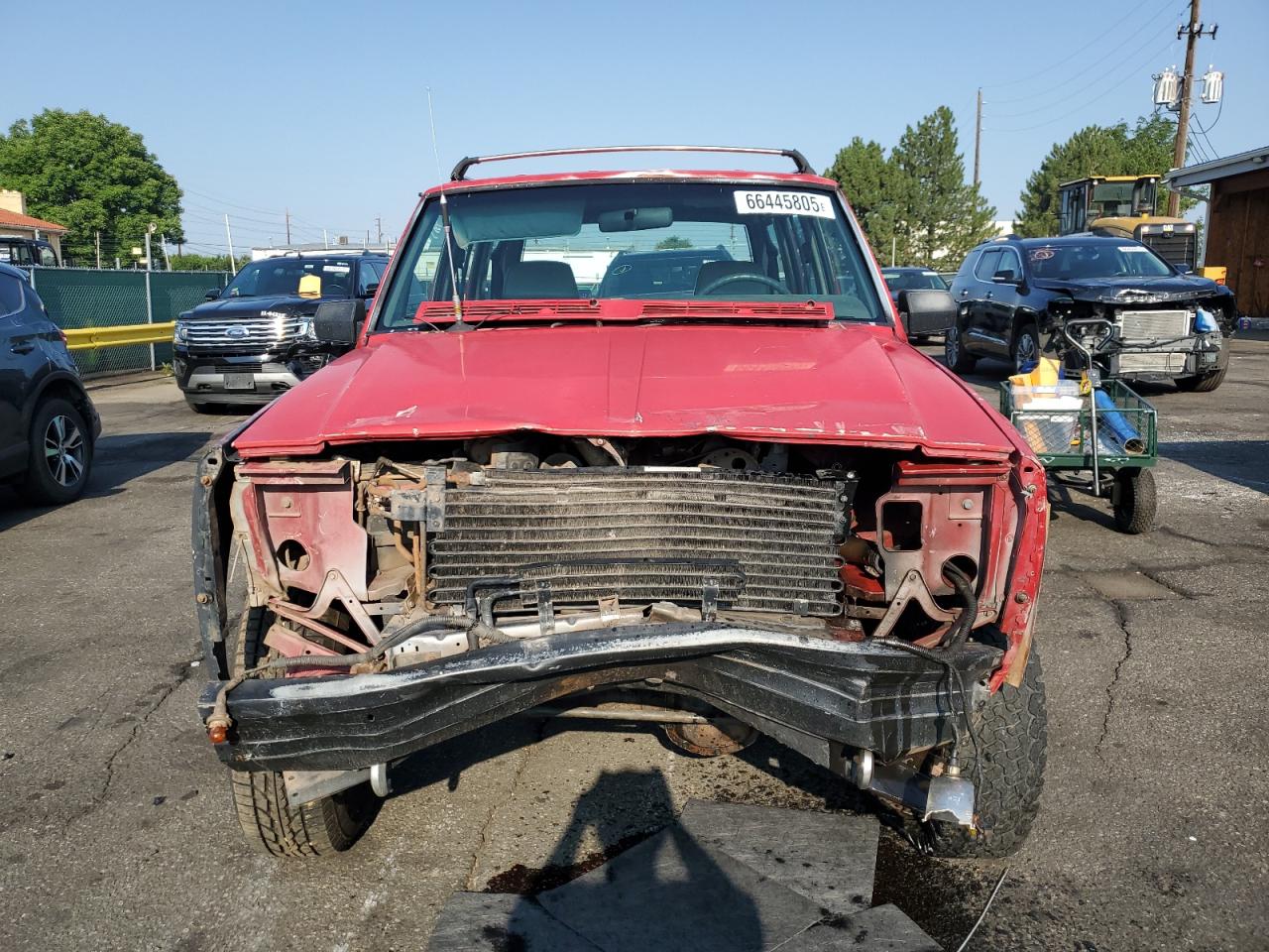 1991 Jeep Cherokee Sport VIN: 1J4FN78S3ML507287 Lot: 66445805