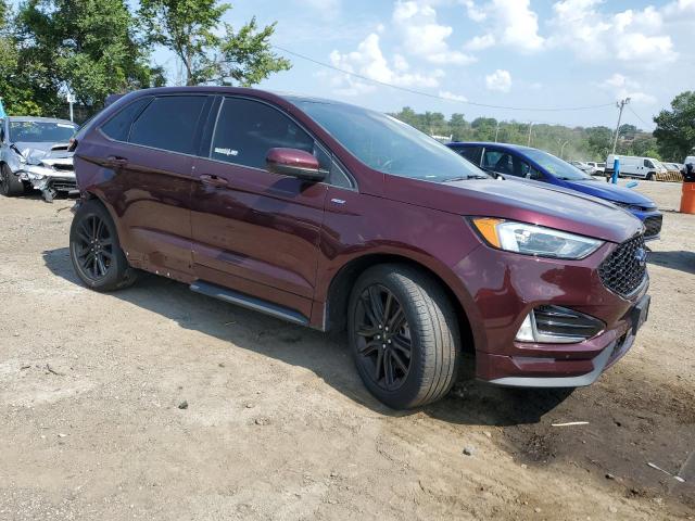  FORD EDGE 2022 Бордовый
