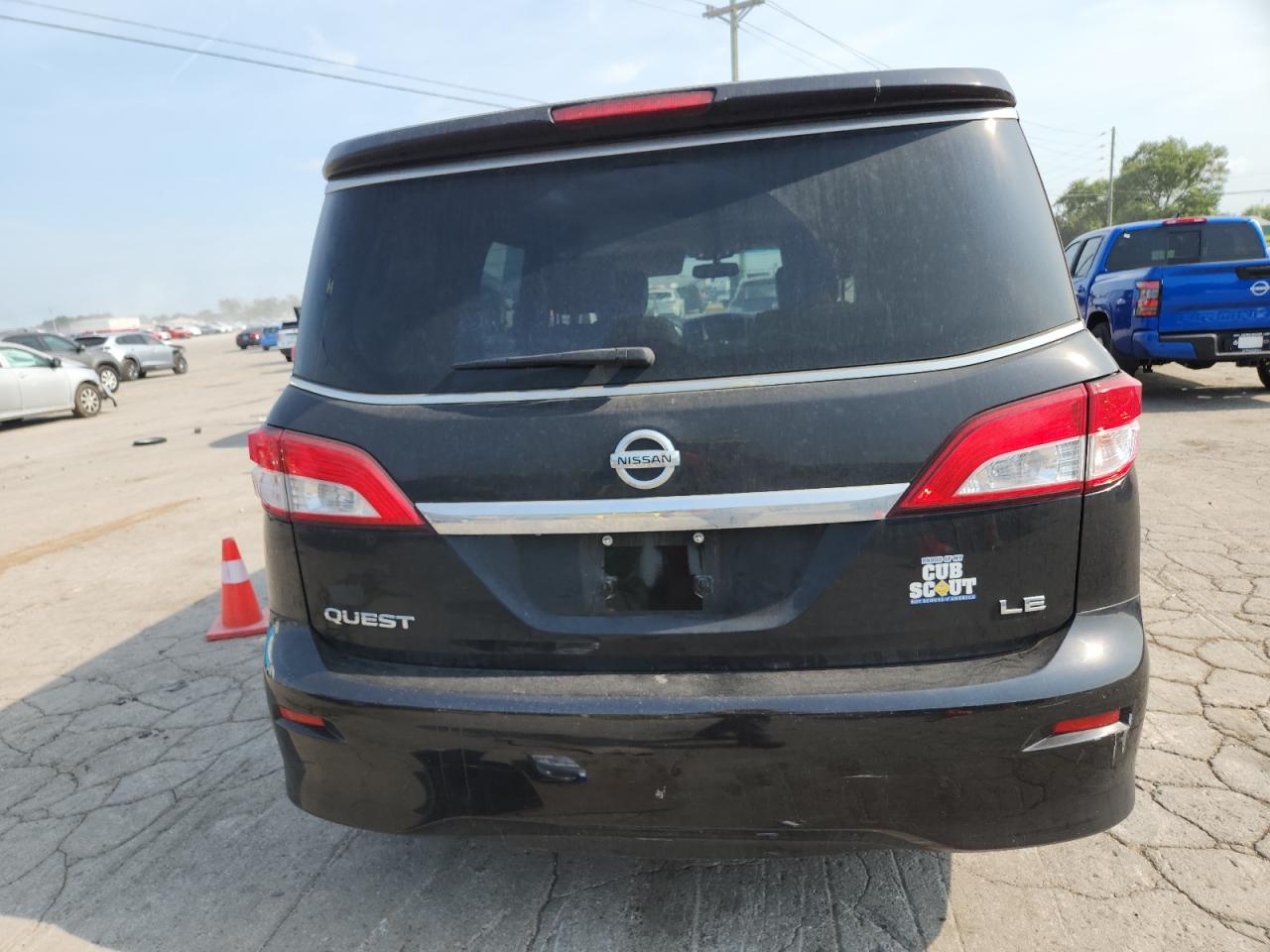 2011 Nissan Quest S VIN: JN8AE2KP4B9004552 Lot: 67072285