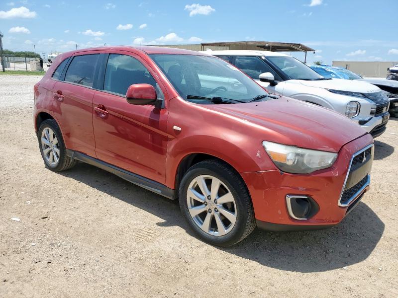  MITSUBISHI OUTLANDER 2015 Красный