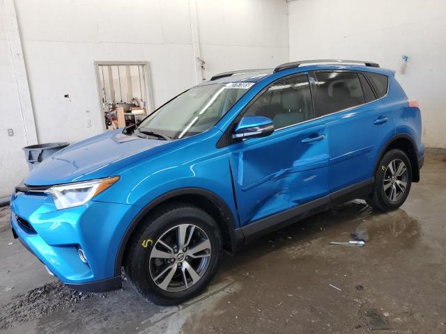  TOYOTA RAV4 2018 Blue