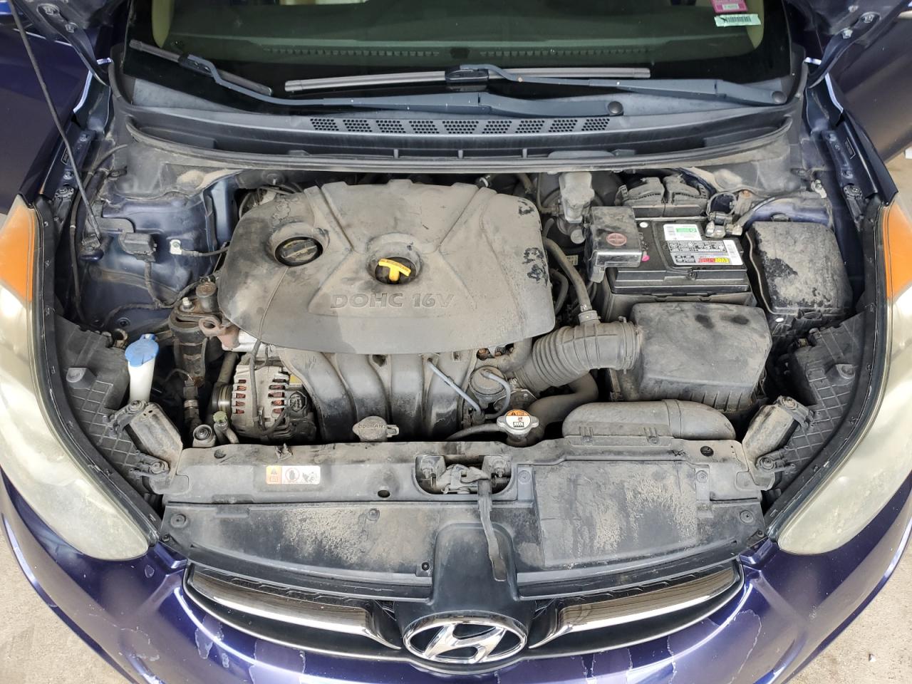 2013 Hyundai Elantra Gls VIN: 5NPDH4AE7DH211619 Lot: 60078865