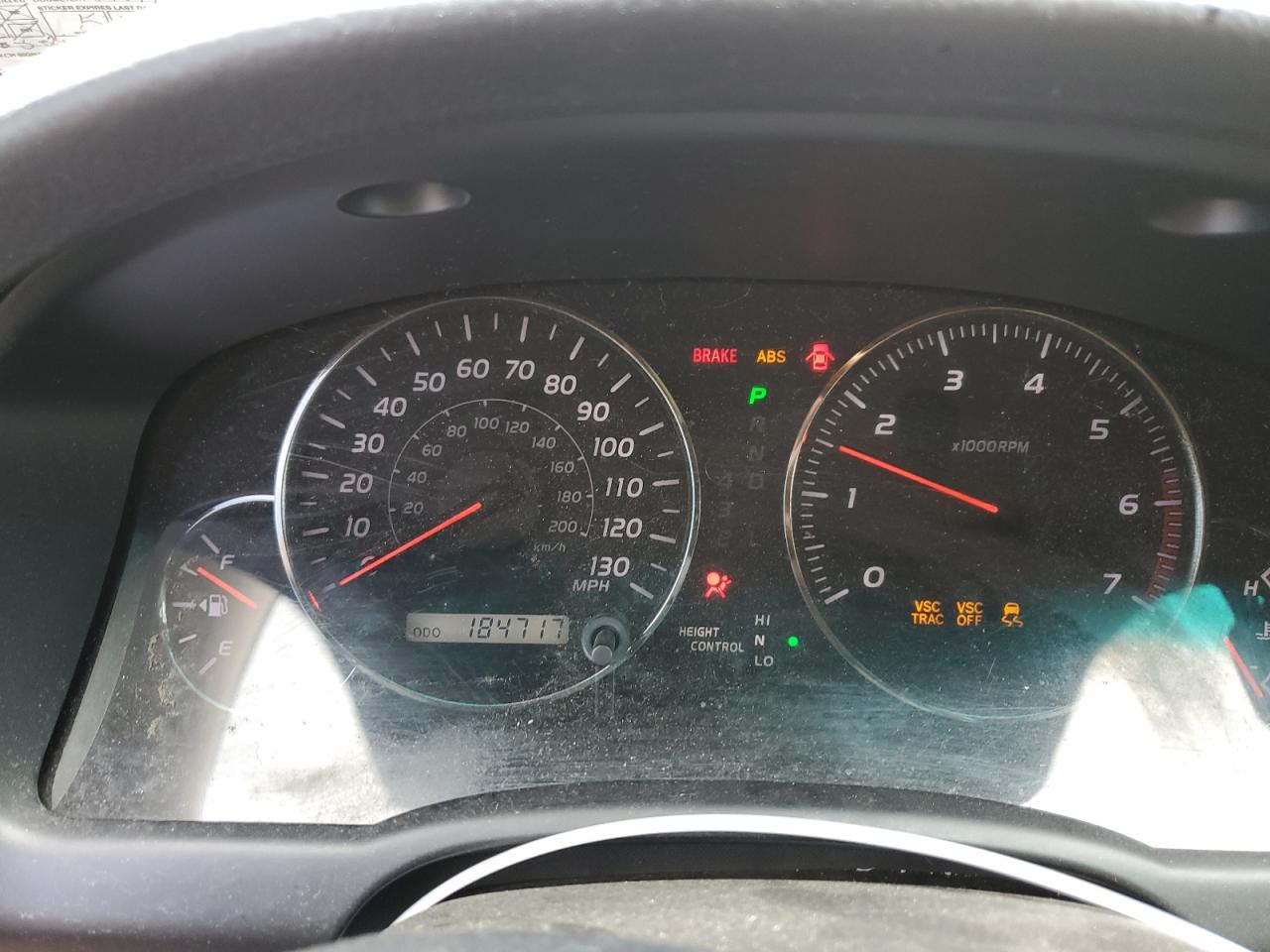 2005 Lexus Gx 470 VIN: JTJBT20X850086168 Lot: 63254175