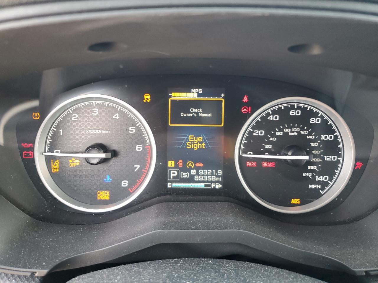 2019 Subaru Forester Premium VIN: JF2SKAEC5KH570707 Lot: 64124625