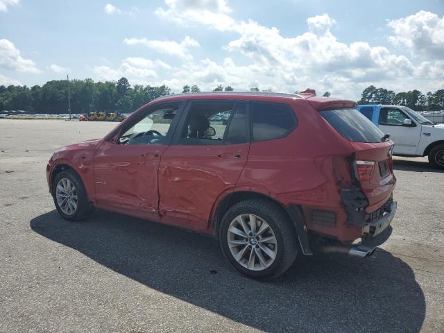  BMW X3 2017 Czerwony