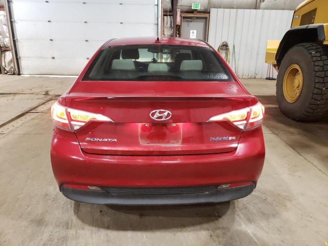  HYUNDAI SONATA 2016 Бургунди