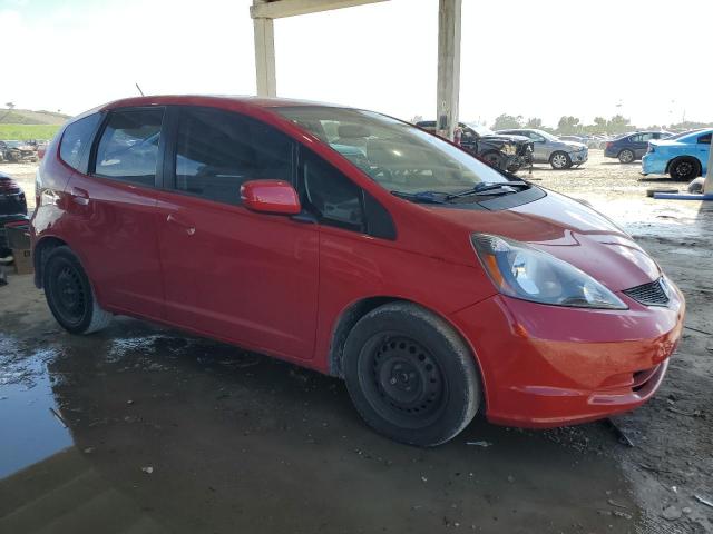  HONDA FIT 2013 Czerwony