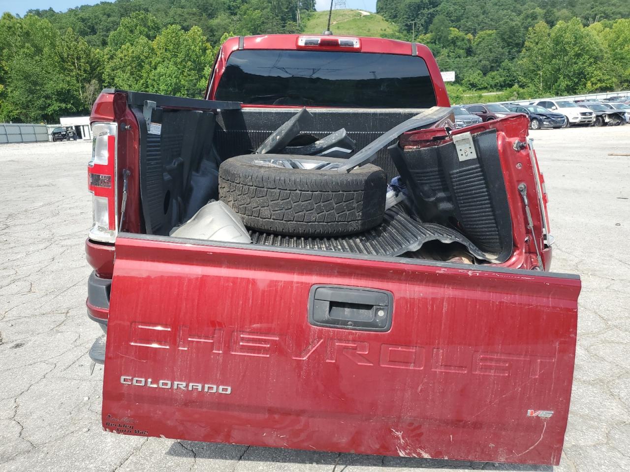 2021 Chevrolet Colorado VIN: 1GCGTBENXM1109751 Lot: 64651465