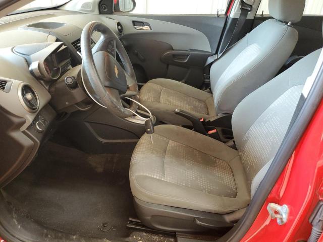  CHEVROLET SONIC 2014 Czerwony
