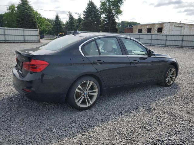  BMW 3 SERIES 2017 Czarny