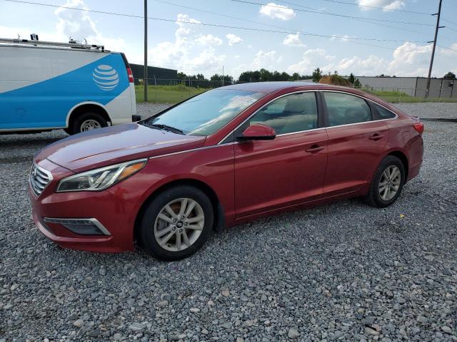  HYUNDAI SONATA 2015 Czerwony