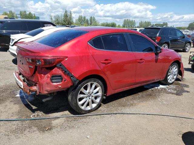  MAZDA 3 2015 Czerwony