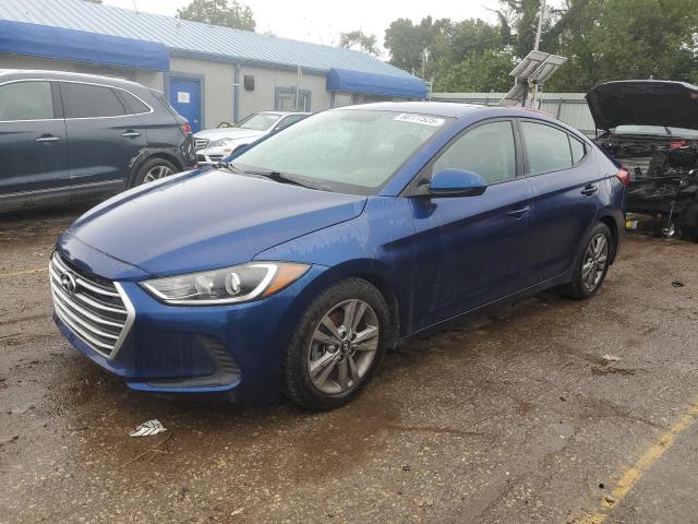  HYUNDAI ELANTRA 2018 Granatowy