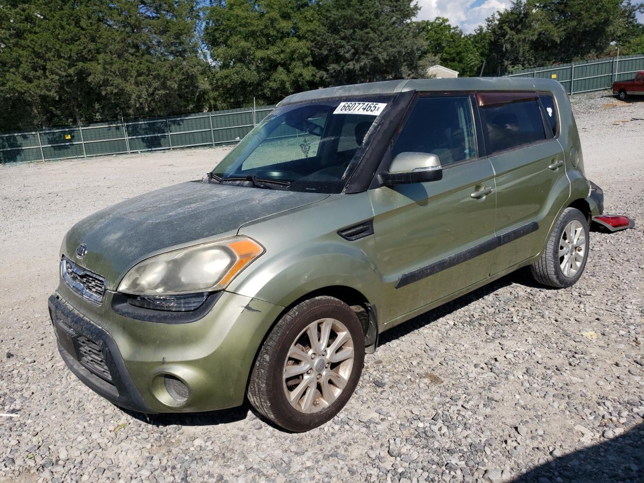 2012 Kia Soul + VIN: KNDJT2A67C7402619 Lot: 66077465