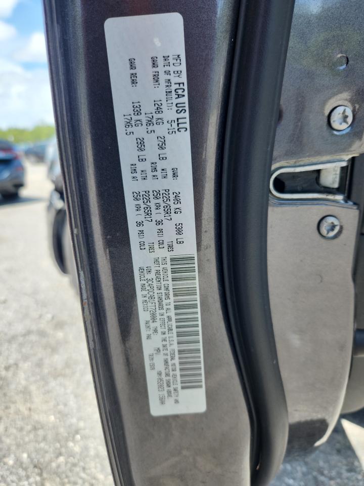2015 Dodge Journey Se VIN: 3C4PDCAB1FT720004 Lot: 65128605