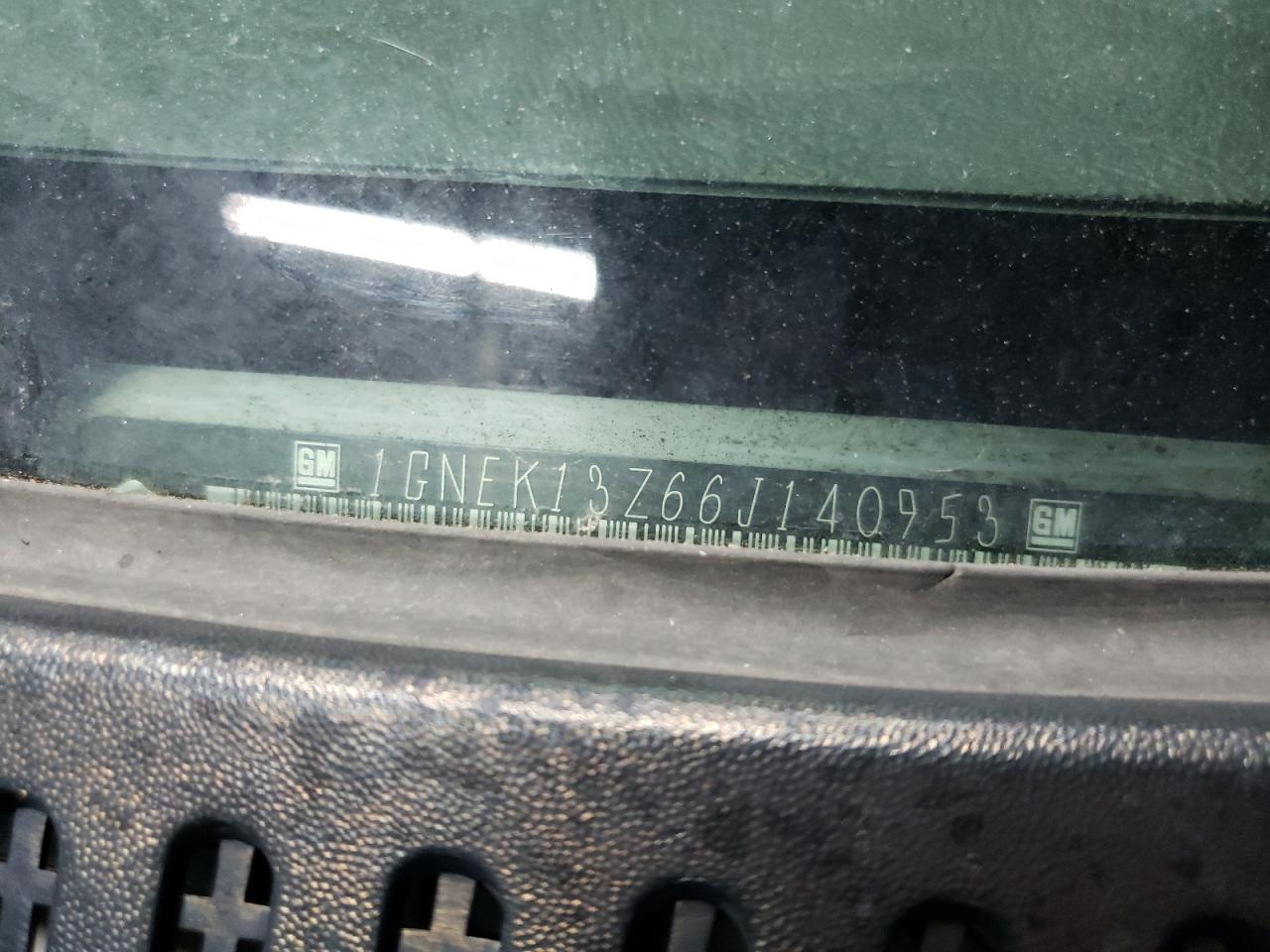 2006 Chevrolet Tahoe K1500 VIN: 1GNEK13Z66J140953 Lot: 66469585