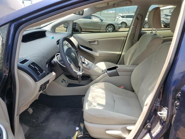 Хэтчбеки TOYOTA PRIUS 2014 Синий