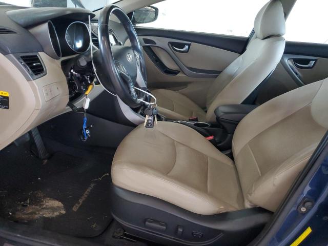 Sedans HYUNDAI ELANTRA 2014 Blue