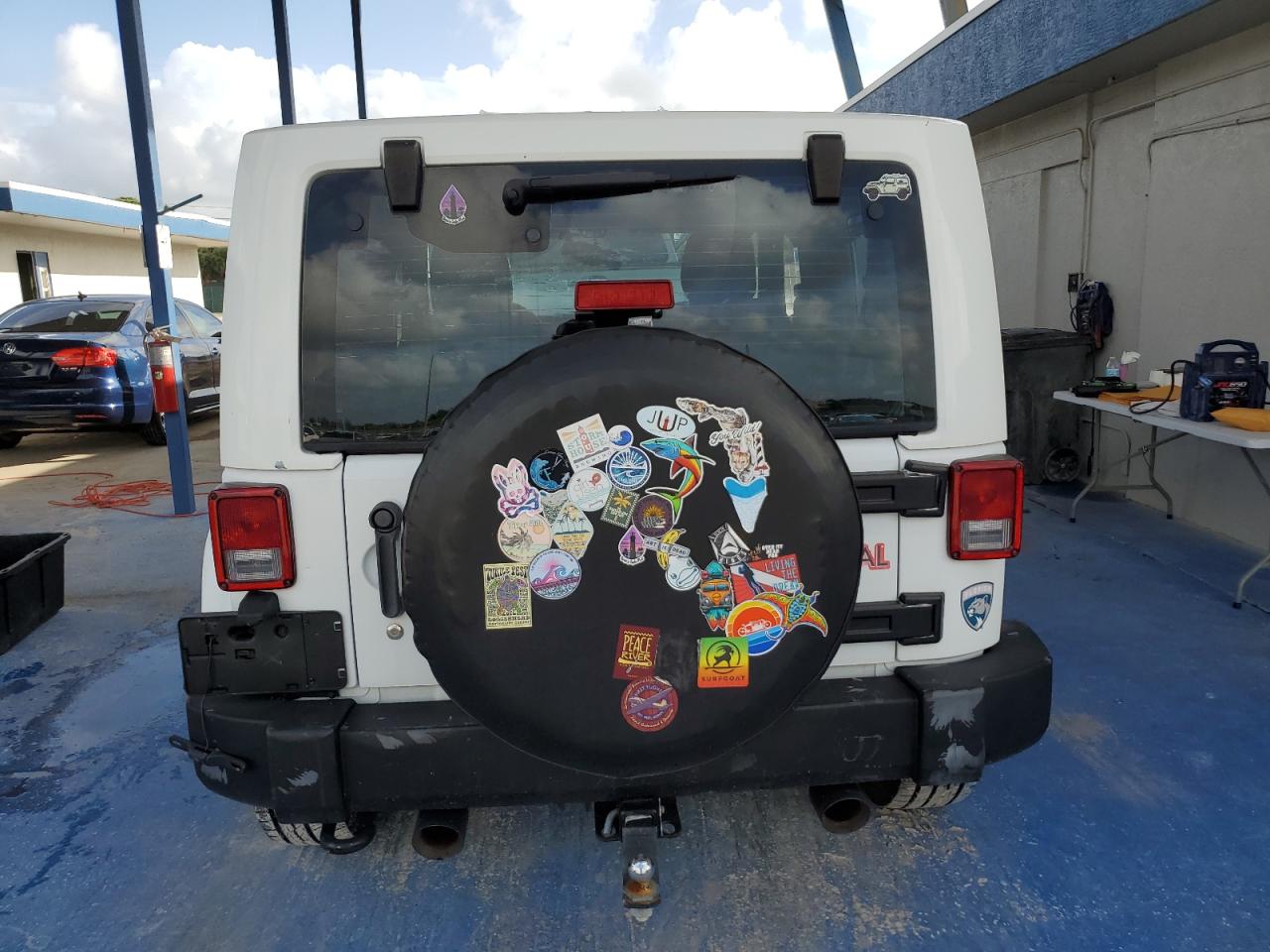 2015 Jeep Wrangler Sport VIN: 1C4AJWAG0FL690131 Lot: 65012915
