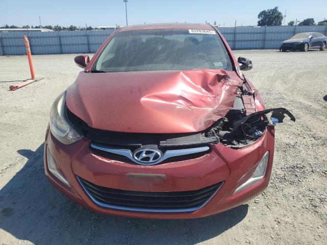  HYUNDAI ELANTRA 2016 Red