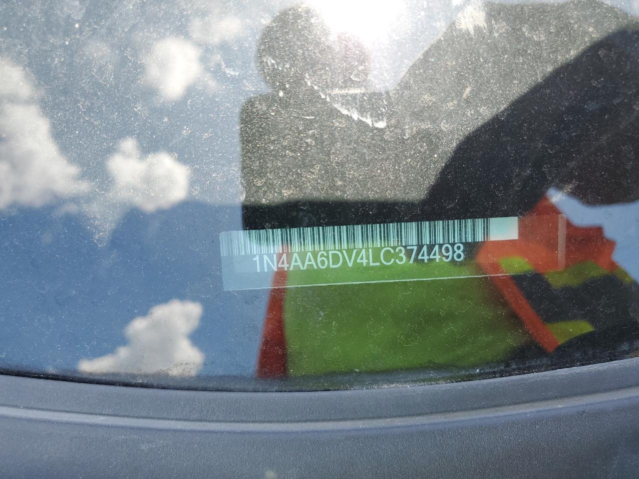 2020 Nissan Maxima Sl VIN: 1N4AA6DV4LC374498 Lot: 65582745