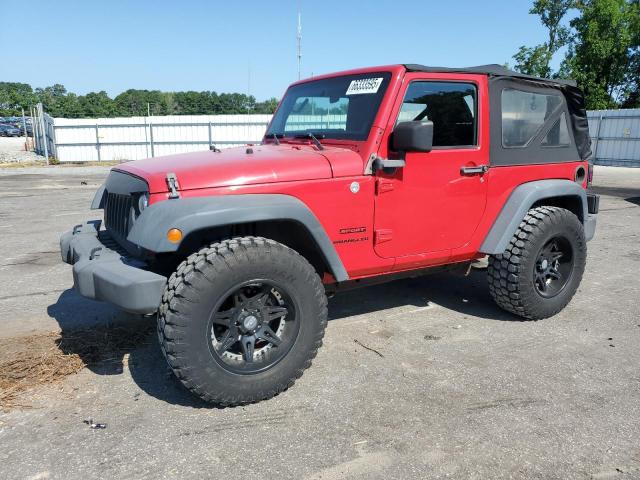  JEEP WRANGLER 2014 Красный