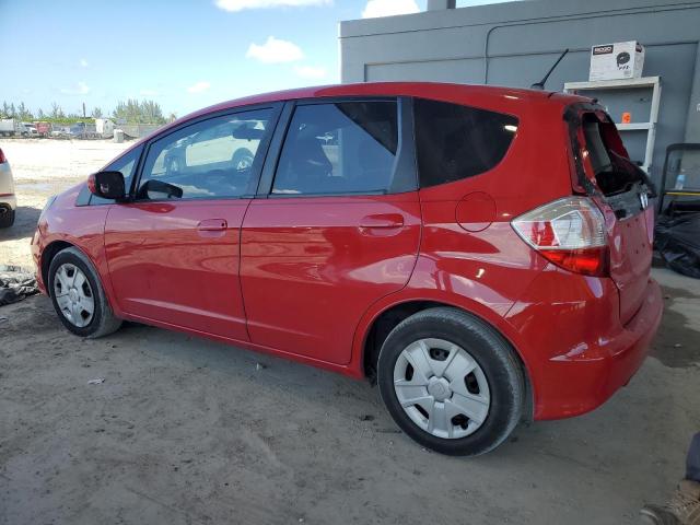  HONDA FIT 2013 Czerwony