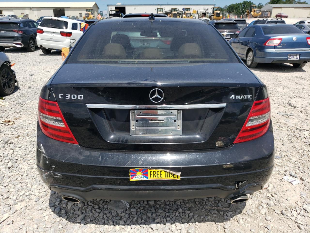 2012 Mercedes-Benz C 300 4Matic VIN: WDDGF8BB2CR202340 Lot: 63282835