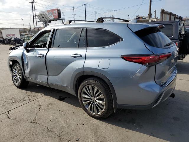 TOYOTA HIGHLANDER 2020 Синий
