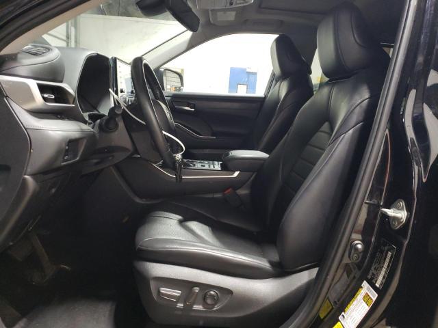  TOYOTA HIGHLANDER 2021 Czarny