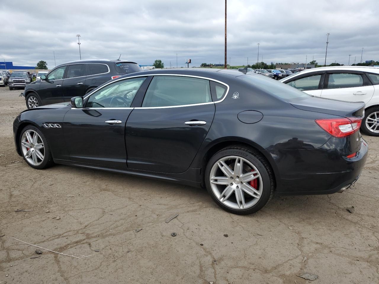 2014 Maserati Quattroporte S black null gas ZAM56RRA4E1084048 photo #3
