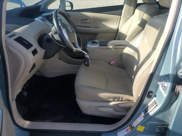  TOYOTA PRIUS 2014 Granatowy