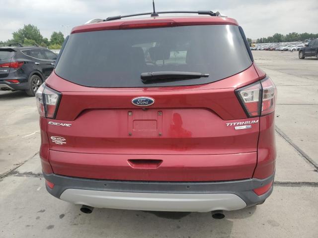  FORD ESCAPE 2017 Czerwony