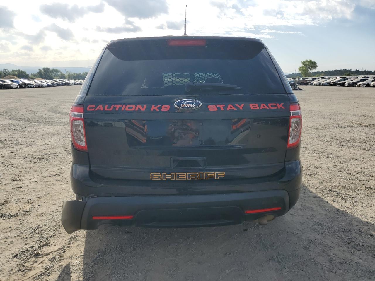 2014 Ford Explorer Police Interceptor VIN: 1FM5K8ARXEGA60096 Lot: 62031955