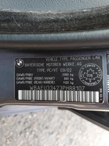 2003 BMW 325 XI  