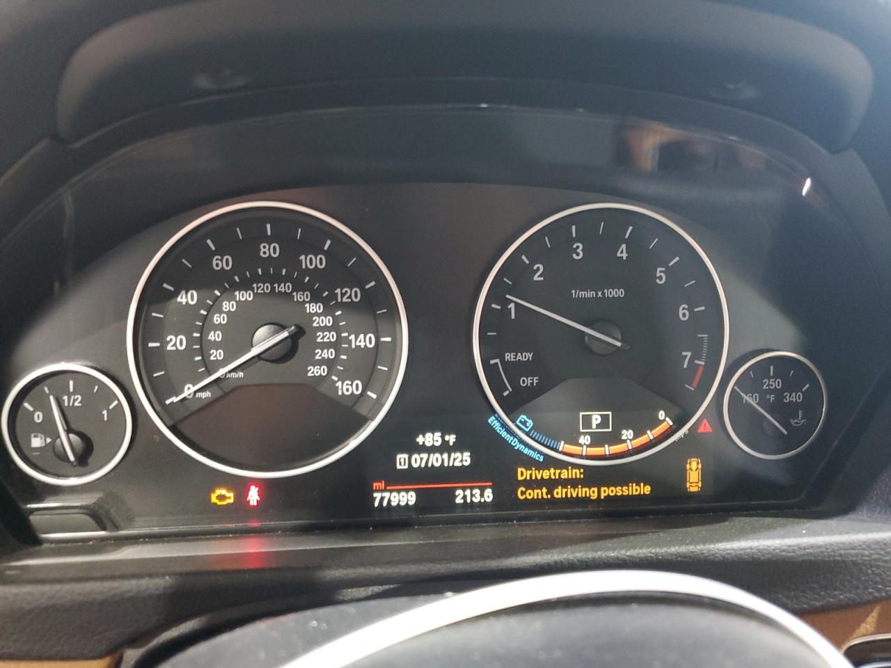 2016 BMW 328 Xi Sulev VIN: WBA8E3C58GK503915 Lot: 62128835