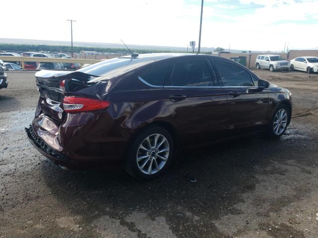  FORD FUSION 2017 Burgundy