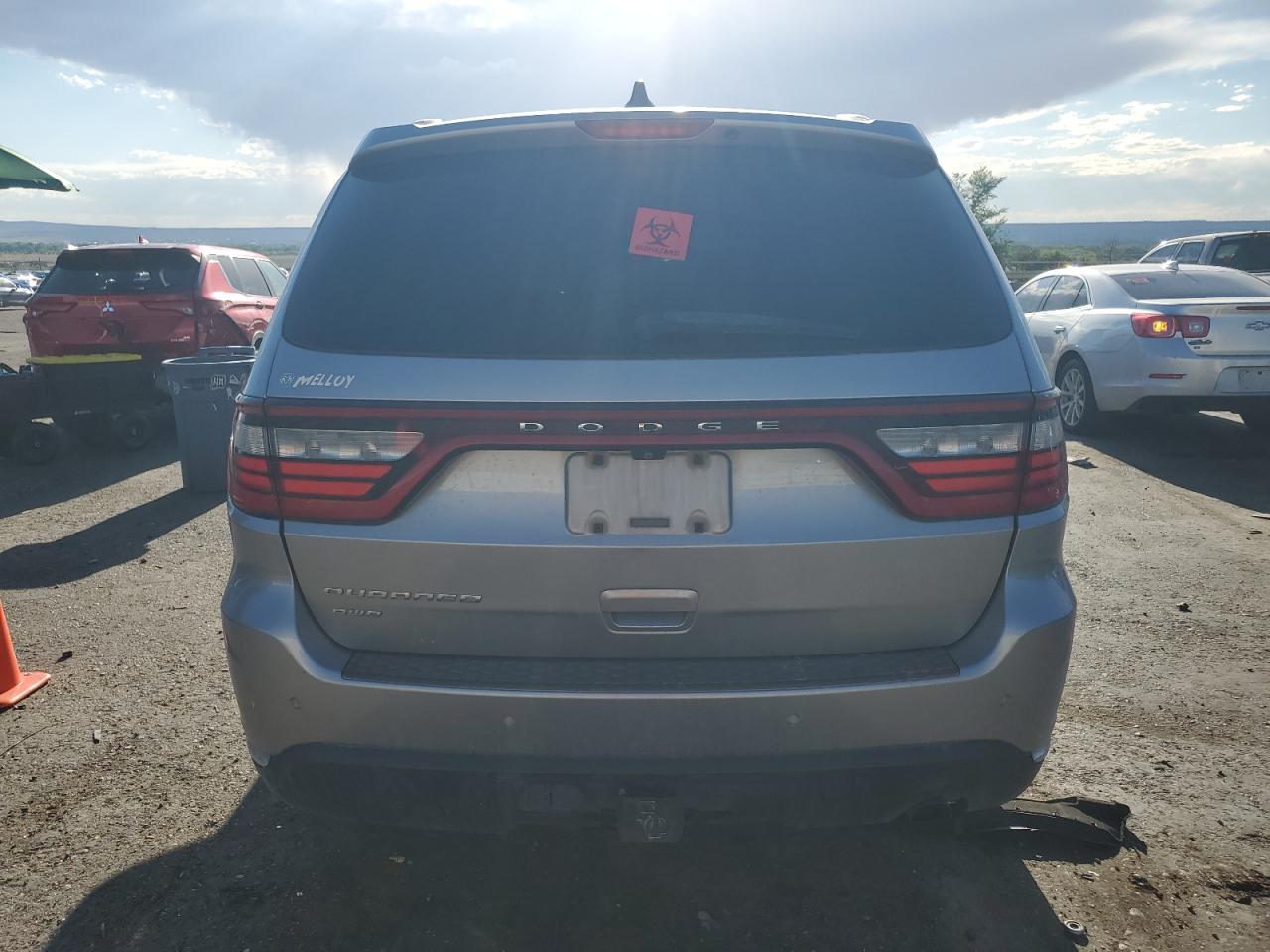 2015 Dodge Durango Sxt VIN: 1C4RDJAG1FC760605 Lot: 63145545