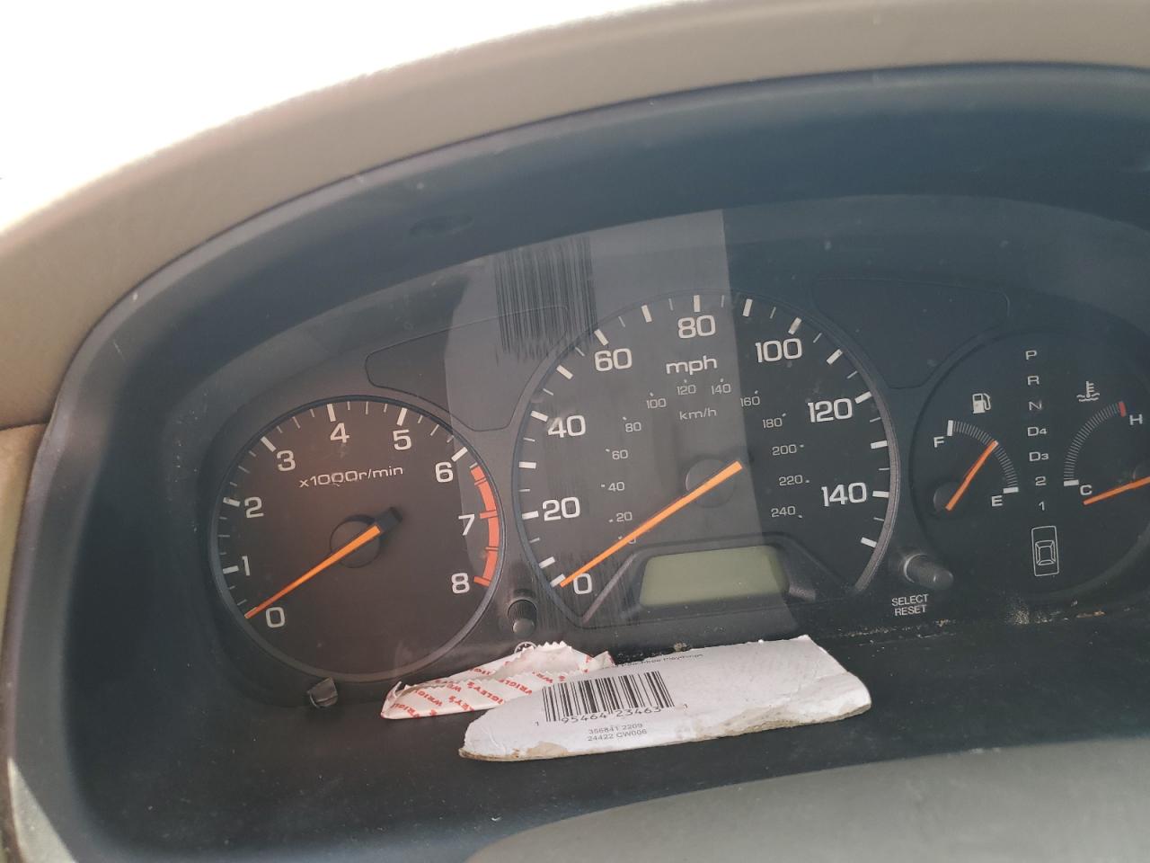 2000 Honda Accord Lx VIN: 1HGCG5640YA142310 Lot: 60415595