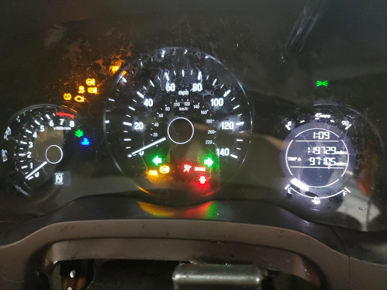 2017 Honda Hr-V Exl VIN: 3CZRU6H72HM732164 Lot: 63221735